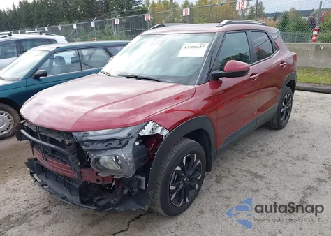 2022 Chevrolet Trailblazer Fwd Lt z USA, uszkodzony, nr VIN KL79MPSL0NB076340